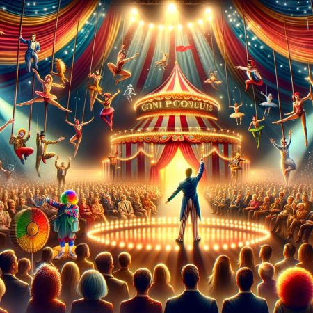 Het Spektakel van Circus Circus in Las Vegas, Nevada