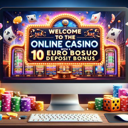 Welkom bij het online casino met 10 euro stortingsbonus